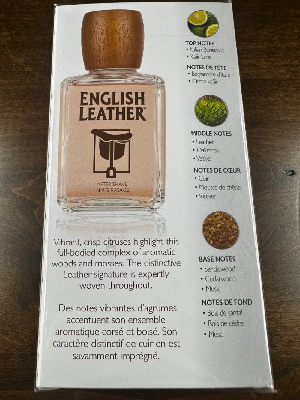 English Leather by Dana After Shave 8 oz/236 ml - Batch 23087A - SEALED BOX
